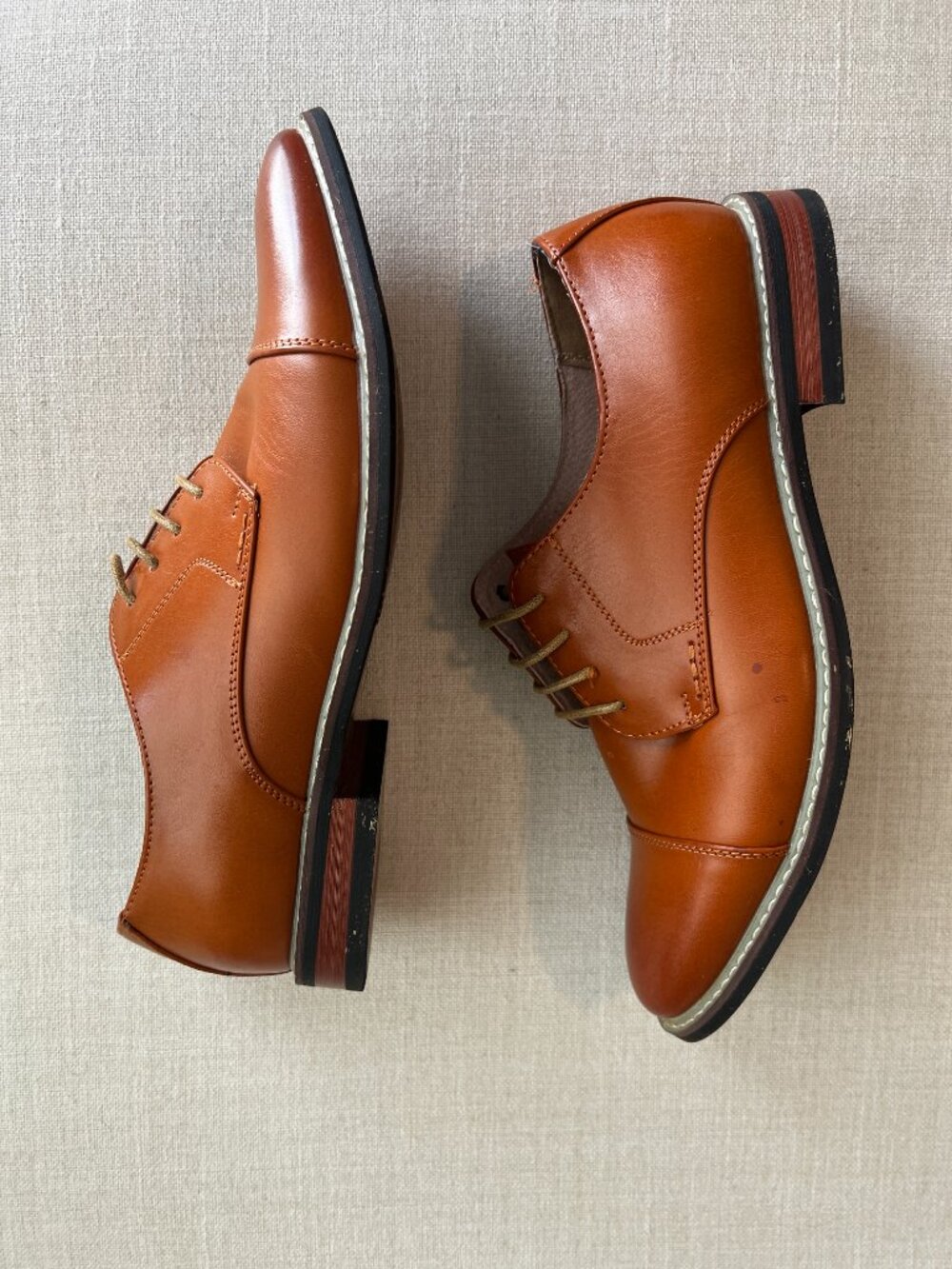 Bruno Marc Moda Italy Prince Men's Classic Modern Oxford Lace Dress Shoes